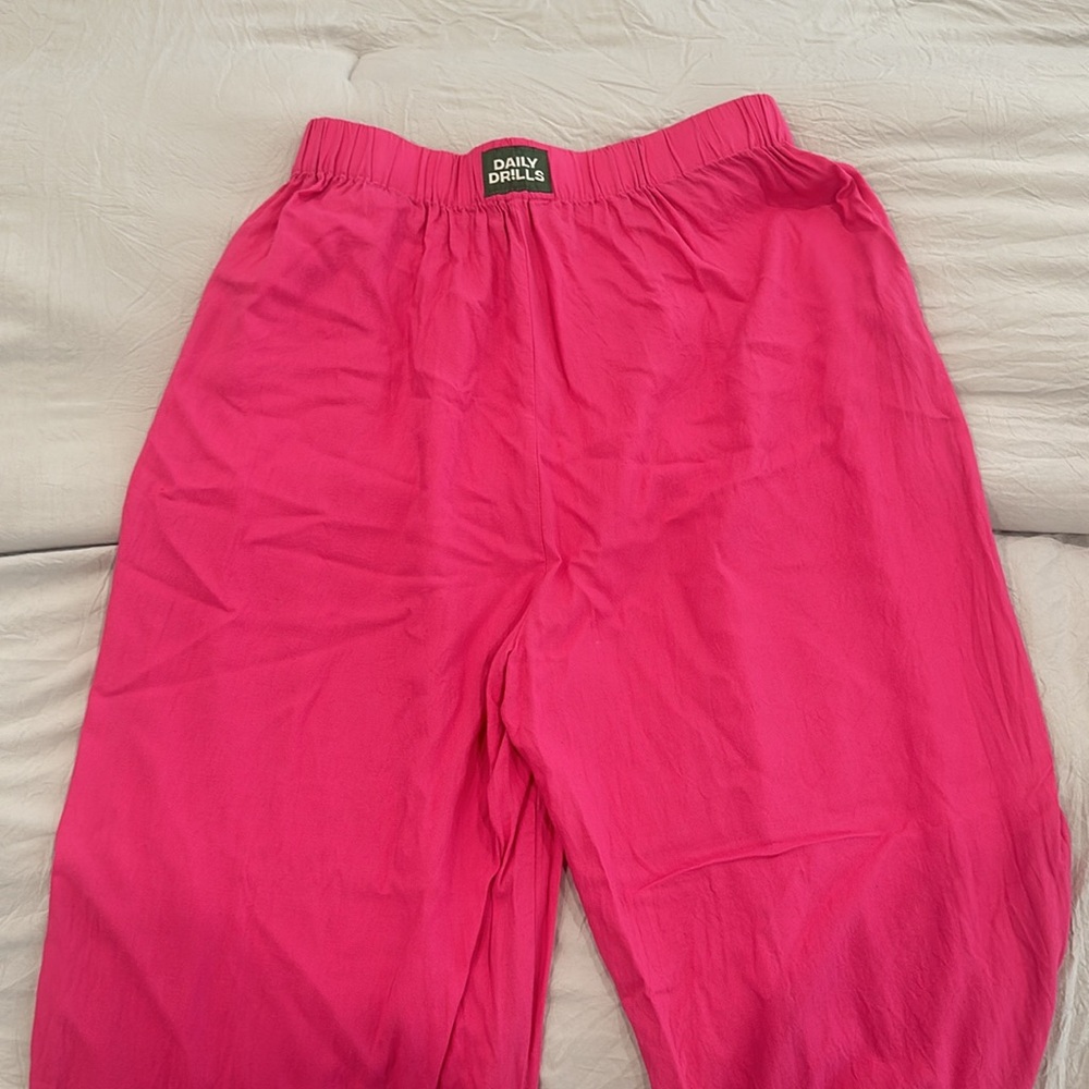 Daily Drills Pink Resort Pants